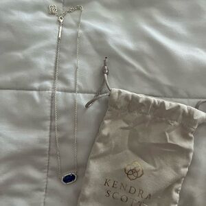 blue kendra scott necklace
